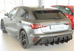 Diffuseur arrière pour AUDI A3 8Y Sportback S-Line Facelift (2025+)