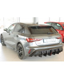 Diffuseur arrière pour AUDI A3 8Y Sportback S-Line Facelift (2025+)