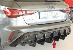Diffuseur arrière pour AUDI A3 8Y Sportback S-Line Facelift (2025+)