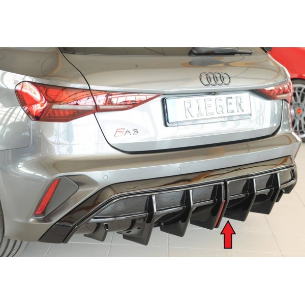 Diffuseur arrière pour AUDI A3 8Y Sportback S-Line Facelift (2025+)