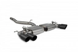 Echappement inox SCORPION pour VW Golf 7R (2014-2016)- Ligne Cat-back à valves