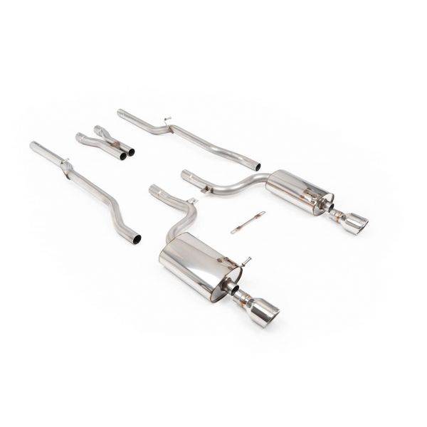 Echappement MILLTEK pour AUDI S4 4,2 V8 Quattro B6 Berline Break Cabriolet (2003-2005) -Ligne Cat-Back (Racing) Echappement MILLTEK pour AUDI S4 4,2 V8 Quattro B6 Berline Break Cabriolet (2003-2005) -Ligne Cat-Back (Racing)
