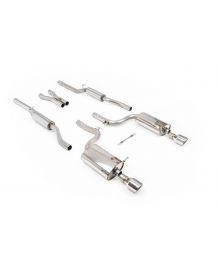 Echappement MILLTEK Audi A4 3.0 V6 B6 quattro Berline Avant & Cabriolet (2001-2005) -Ligne Cat-Back (Sport)