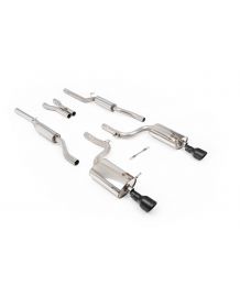 Echappement MILLTEK pour AUDI S4 4,2 V8 Quattro B6 Berline Break Cabriolet (2003-2005) -Ligne Cat-Back (Sport)