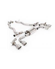 Silencieux d'échappement inox à valves MILLTEK pour BMW M5 G90 G99 (2025+)