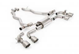 Silencieux d'échappement inox à valves MILLTEK pour BMW M5 G90 G99 (2025+)