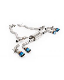 Silencieux d'échappement inox à valves MILLTEK pour BMW M5 G90 G99 (2025+)