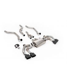 Ligne d'échappement inox FAP-Back à valves MILLTEK pour RANGE ROVER Sport P400 3.0l i6 L461 (2022+)