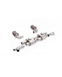 Ligne d'échappement inox avec catalyseurs sport MILLTEK pour PORSCHE 991.2 Turbo S (2016-2019)