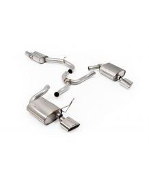 Ligne d'échappement inox FAP-Back MILLTEK pour SEAT Leon CUPRA ST MK4 Break 310Ch/333Ch (2020-2024)(Homologuée)