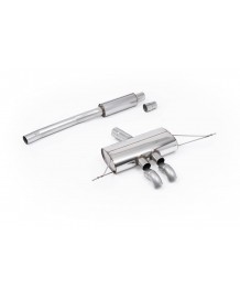 Ligne d'échappement inox Fap-Back MILLTEK pour MINI Cooper S F66 204Ch 2.0T B48 (2024+)(ECE)