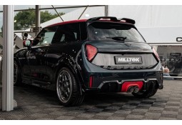 Ligne d'échappement inox Fap-Back MILLTEK pour MINI Cooper S F66 204Ch 2.0T B48 (2024+)(ECE)