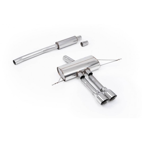 Ligne inox Echappement MILLTEK pour Mini Cooper S F66 2,0T 204ch-SupRcars®