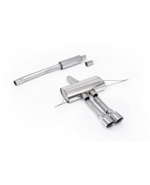 Ligne d'échappement inox Fap-Back MILLTEK pour MINI Cooper S F66 204Ch 2.0T B48 (2024+)(ECE)