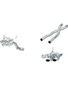 Ligne d'échappement inox à valves CAPRISTO pour FERRARI PUROSANGUE