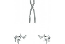 Ligne d'échappement inox à valves CAPRISTO pour FERRARI PUROSANGUE