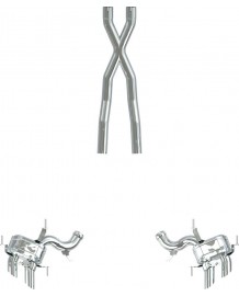 Ligne d'échappement inox à valves CAPRISTO pour FERRARI PUROSANGUE
