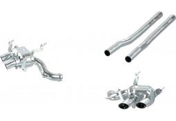 Ligne d'échappement inox à valves CAPRISTO pour FERRARI PUROSANGUE (Version Straight-Pipe)