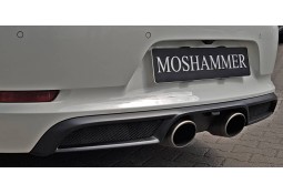 Diffuseur arrière MOSHAMMER pour PORSCHE 991.2 Carrera S / 4S / GTS avec PSE (2016+)