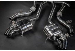 Echappement inox CAPRISTO pour Mercedes SL63 AMG R232 (2021+)-Ligne Fap-Back à valves Race