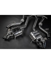 Echappement inox CAPRISTO pour Mercedes SL63 AMG R232 (2021+)-Ligne Fap-Back à valves Race