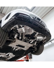 Echappement inox CAPRISTO pour Mercedes SL63 AMG R232 (2021+)-Ligne Fap-Back à valves Race