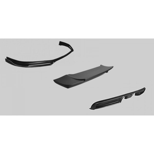 Kit Carrosserie MOSHAMMER pour PORSCHE 991.2 Carrera S / 4S / GTS avec PSE (2016+)