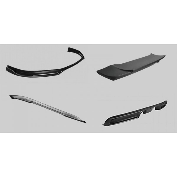 Kit Carrosserie Widebody MOSHAMMER pour PORSCHE 991.2 Carrera S / 4S / GTS avec PSE (2016+)