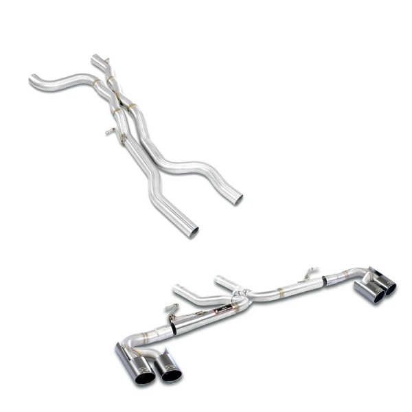 Echappement SUPERSPRINT pour Porsche Cayenne 958.2 S Diesel 358Ch (2014-2018) - Ligne Cat-Back Echappement SUPERSPRINT pour Porsche Cayenne 958.2 S Diesel 358Ch (2014-2018) - Ligne Cat-Back