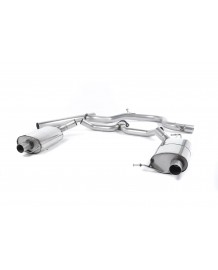 Ligne d'échappement inox Cat/Fap-Back MILLTEK pour SKODA Octavia vRS 245Ch (2018-2020)(Race)
