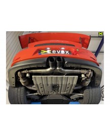 Silencieux d'échappement inox EVOX pour Porsche 991.1 - 991.2 GT3 / RS