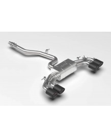 Ligne d'échappement inox Fap-back à valves APR pour VW GOLF 8R 8.5R (2022-2025)