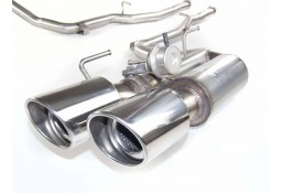 Echappement inox QUICKSILVER pour MASERATI Ghibli V6 S / Q4 Essence (2014+) -Silencieux à valves