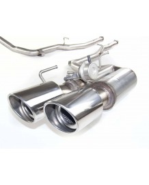 Echappement inox QUICKSILVER pour MASERATI Ghibli V6 S / Q4 Essence (2014+) -Silencieux à valves