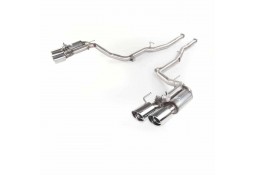 Echappement inox QUICKSILVER pour MASERATI Ghibli V6 S / Q4 Essence (2014+) -Silencieux à valves