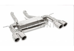 Silencieux d'échappement inox LARINI pour JAGUAR XKR 5.0 / XK 5.0 X150 (2006-2014)