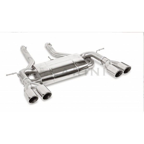 Silencieux d'échappement inox LARINI pour JAGUAR XKR 5.0 / XK 5.0 X150 (2006-2014)
