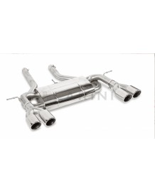 Silencieux d'échappement inox LARINI pour JAGUAR XKR 5.0 / XK 5.0 X150 (2006-2014)