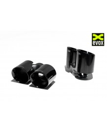 Silencieux d'échappement inox à valves EVOX pour Porsche 997.2