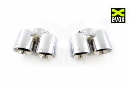 Silencieux d'échappement inox à valves EVOX pour Porsche 997.2