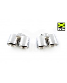 Silencieux d'échappement inox à valves EVOX pour Porsche 997.2