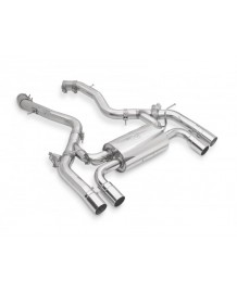 Ligne d'échappement complète Inox TUBI STYLE pour BMW M2 Competition F87N (2018-2021)