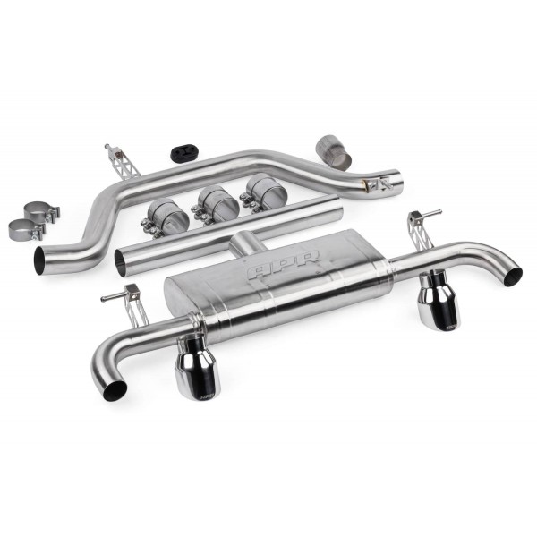 Ligne d'échappement inox Fap-back APR pour VW GOLF 8 GTI (2022-2024) Ligne d'échappement inox Fap-back APR pour VW GOLF 8 GTI (2022-2024)