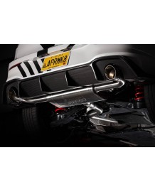 Ligne d'échappement inox Fap-back APR pour VW GOLF 8 GTI (2022-2024)