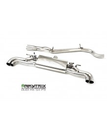 Echappement inox ARMYTRIX pour AUDI RSQ3 F3 2.5 TFSI (2019+)- Ligne Fap-Back à valves