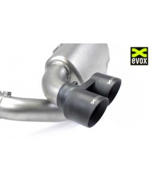 Ligne d'échappement inox EVOX SuperSport pour PORSCHE 997.1 Turbo