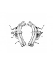 Echappement inconel TUBI STYLE pour FERRARI 296 GTB GTS- Silencieux à valves RACE