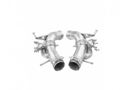 Echappement inconel TUBI STYLE pour FERRARI 296 GTB GTS- Silencieux à valves RACE