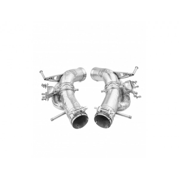 Echappement inconel TUBI STYLE pour FERRARI 296 GTB GTS- Silencieux à valves RACE Echappement inconel TUBI STYLE pour FERRARI 296 GTB GTS- Silencieux à valves RACE
