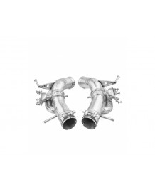 Echappement inconel TUBI STYLE pour FERRARI 296 GTB GTS- Silencieux à valves RACE